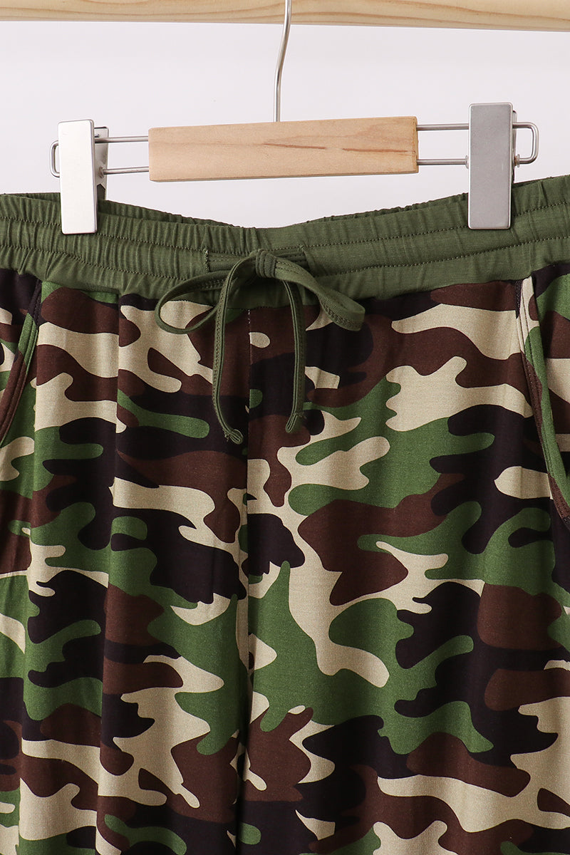 Classic Camo bamboo dad pants