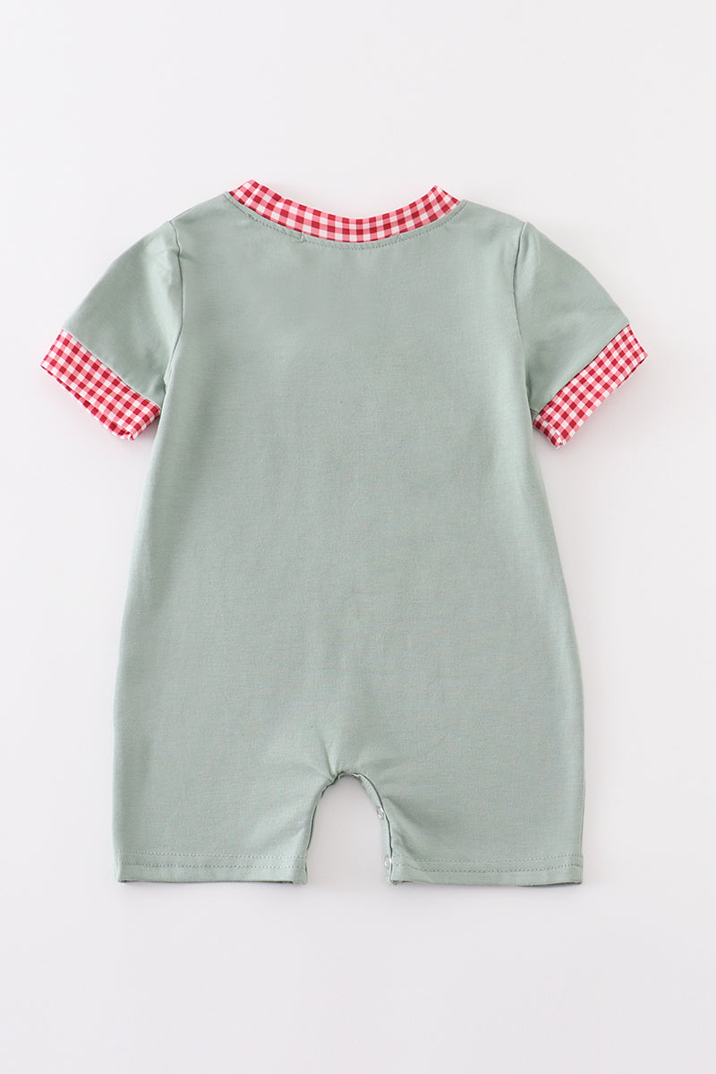 Sage farm french knot boy romper