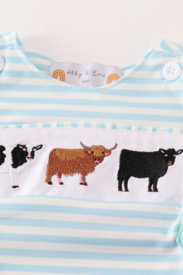 Sky cow embroidery boy jonjon