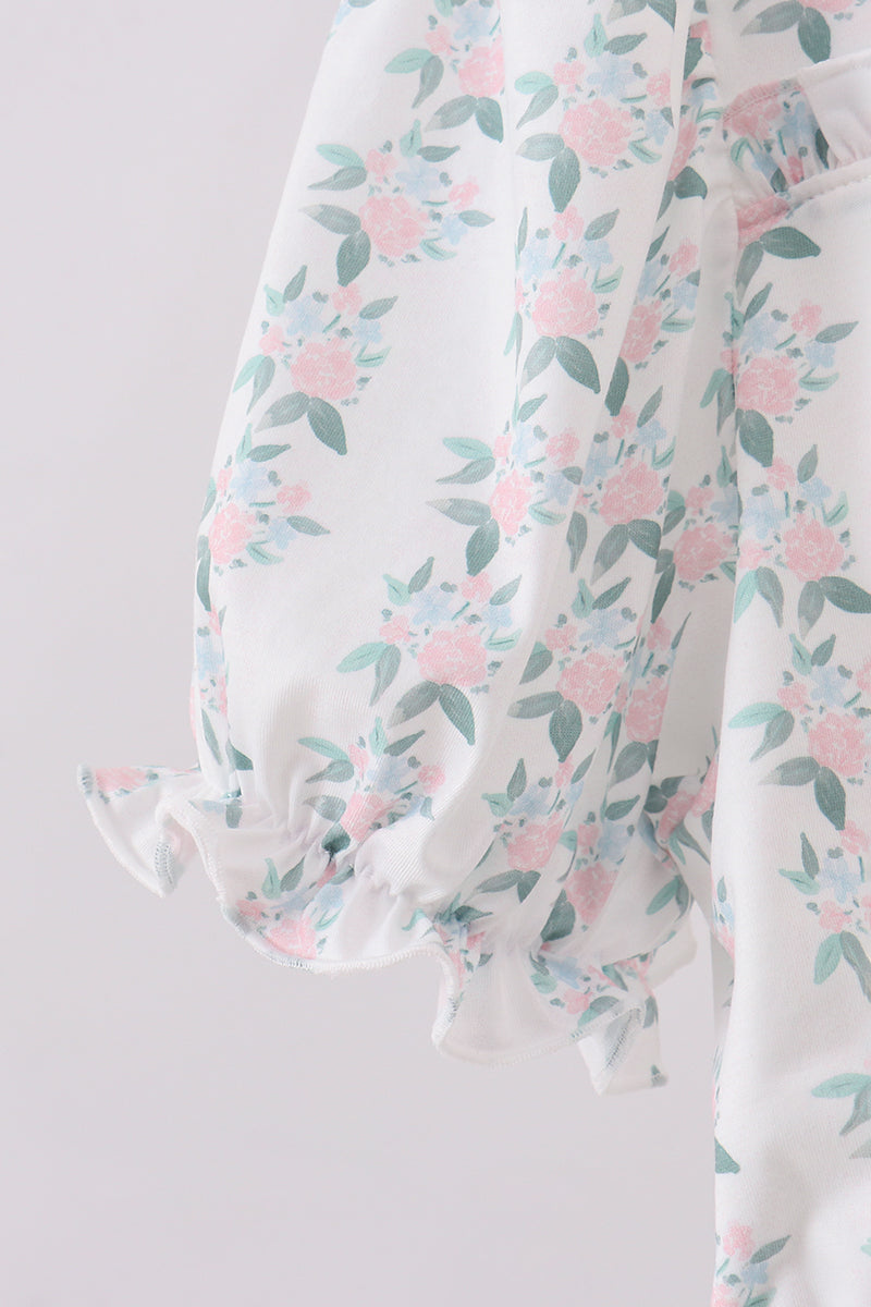 Floral print mom&me dress